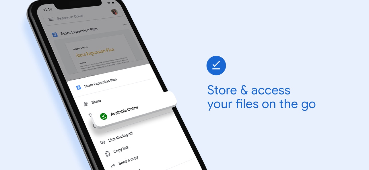 install google drive on iphone