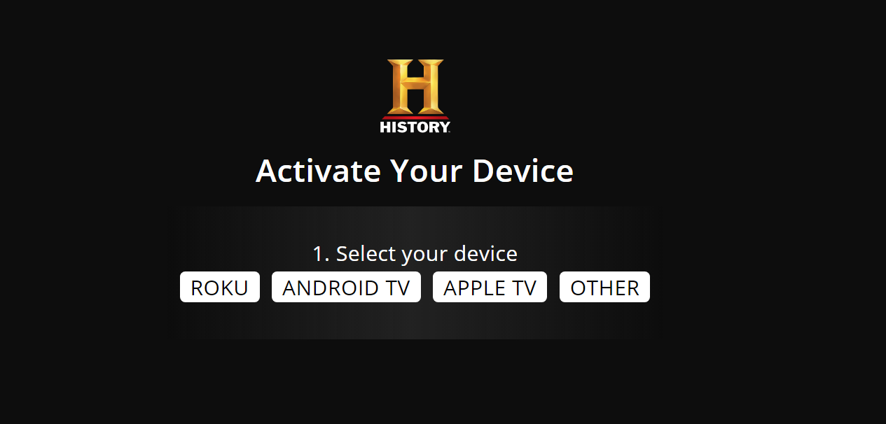 How To Activate History Channel On Your Device