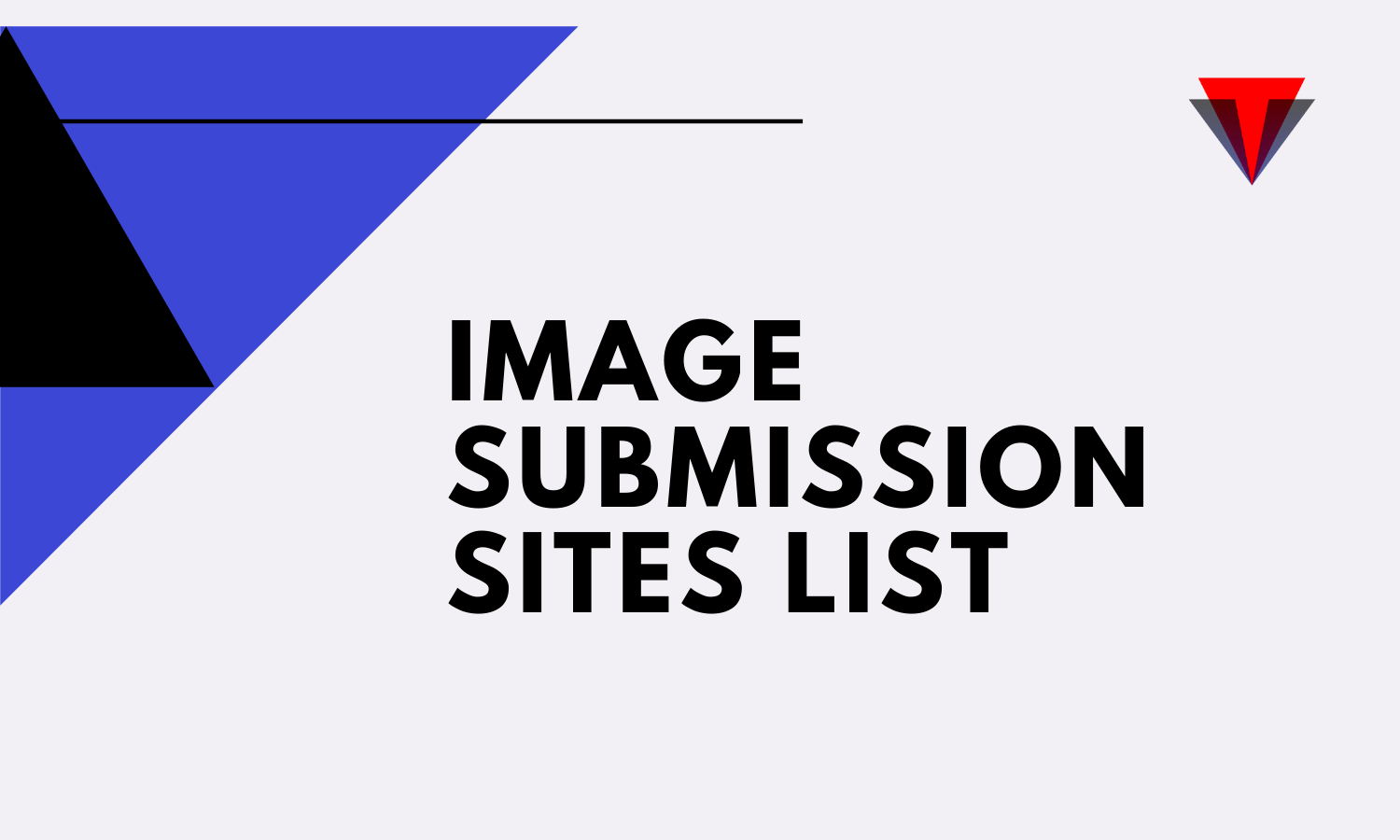 Updated List Of Top Free Image Submission Sites
